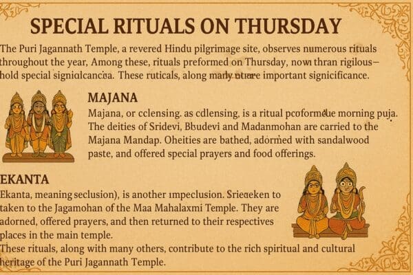 Thursday Rituals in Puri Jagannath Temple