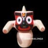 Shri Jagannath Mahaprabhu Pratitopaban (Mohon Rupam) "Pure Neem Wooden idols " 06 inches . | Justkalinga.com.