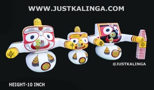 DHABALA VARNAM OF SHRI JAGANNATH MAHAPRABHU(HEIGHT-10 INCH) | Justkalinga.com.