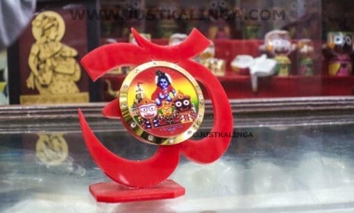 OM WITH SHRI JAGANNATH STAND FOR YOUR HOME AND CAR | Justkalinga.com.