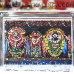 SHRI JAGANNATH MAHAPRABHU SUNABESHA WITH SHRI MANDIR PHOTOFRAME STAND SMALE SIZE | Justkalinga.com.