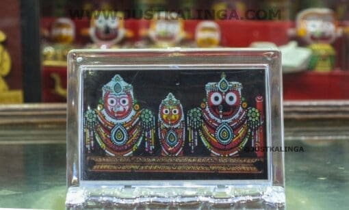 SHRI JAGANNATH MAHAPRABHU PHOTOFRAME STAND SMALE SIZE | Justkalinga.com.