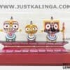 Lord Jagannath Mahaprabhu  Glass Framed " Neem Wooden Murti" SETS 5.5 INCH | Justkalinga.com.