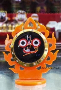 SHRI JAGANNATH MAHAPRABHU PHOTO STAND WITH NILACHAKARA | Justkalinga.com.