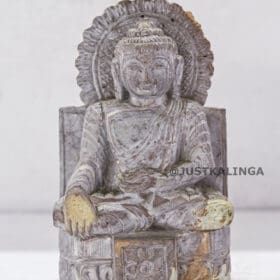 SHRI BUDHA (PINK STONE) HEIGHT-04 INCH | Justkalinga.com.
