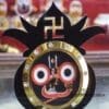 SHRI JAGANNATH MAHAPRABHU PHOTO STAND WITH KUMBO (BLACK,SILVER) | Justkalinga.com.