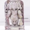 PANCHO MUKHI HANUMAN JI (PINKSTONE) MARBLE HEIGHT-4.2 INCH | Justkalinga.com.