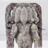 PANCHO MUKHI HANUMAN JI (PINKSTONE) MARBLE HEIGHT-4.2 INCH | Justkalinga.com.