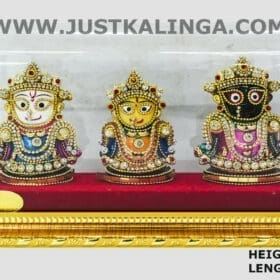 Shri Jagannath Mahaprabhu Glass framed Set Height-06 inch | Justkalinga.com.
