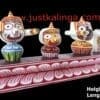 LORD JAGANNATH MAHAPRABHU PURE " NEEM WOODEN MURTI "  11cm | Justkalinga.com.