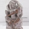 DEVI SARASWATI (PINKSTONE) MARBLE HEIGHT-4.2 INCH | Justkalinga.com.