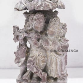 SHRI RADHA KRISHNA (PINKSTONE) MARBLE HEIGHT-05 INCH | Justkalinga.com.