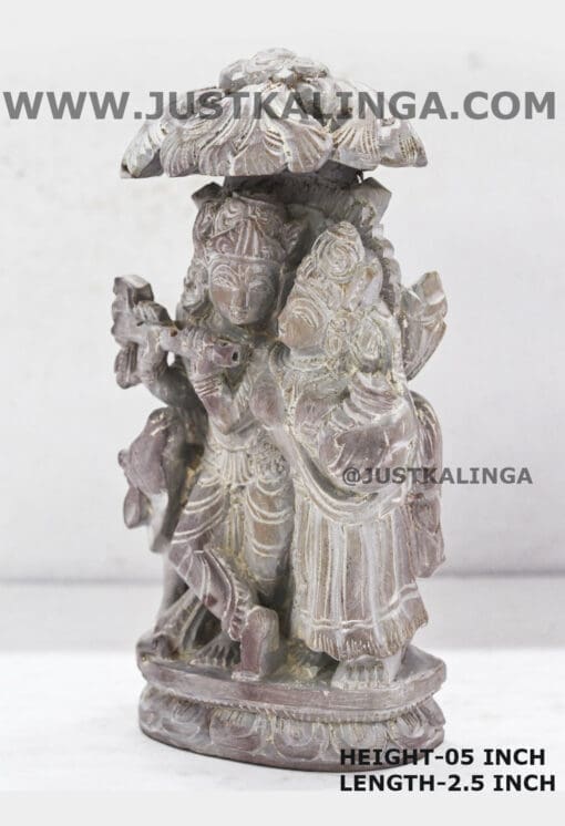 SHRI RADHA KRISHNA (PINKSTONE) MARBLE HEIGHT-05 INCH | Justkalinga.com.