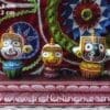 LORD JAGANNATH MAHAPRABHU PURE " NEEM WOODEN MURTI "  11cm | Justkalinga.com.