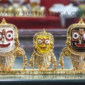 SHRI CHATURTHA MAHAPRABHU STONE METAL MURTY | Justkalinga.com.