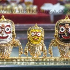SHRI CHATURTHA MAHAPRABHU STONE METAL MURTY | Justkalinga.com.