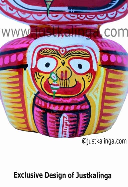 Lord Jagannath Kundalini Instant Spiritual Tool Pure Neem Woden Murti Height 25 CM | Justkalinga.com.