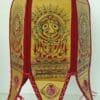 PLAM LEAF LORD JAGANNATH MAHAORABHU LAMP SHADES (THE DIVINE LIGHT)- RED | Justkalinga.com.