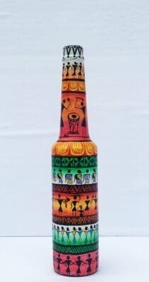 ANCIENT TRIBAL ART INSPIRING LIFE IN BOTTLES   (5000 years old ART CULTURE) 1 NOS | Justkalinga.com.