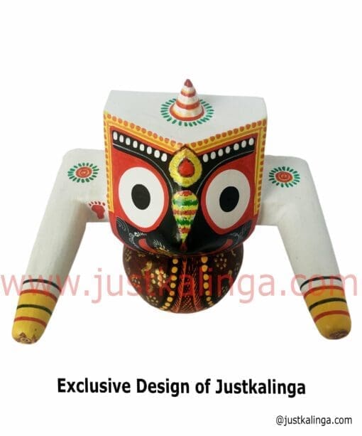 Shri Jagannath Mahaprabhu Pratitapaban "Pure Neem Wooden Idols 15 CM " That can instantly make your ambiance like temple . | Justkalinga.com.