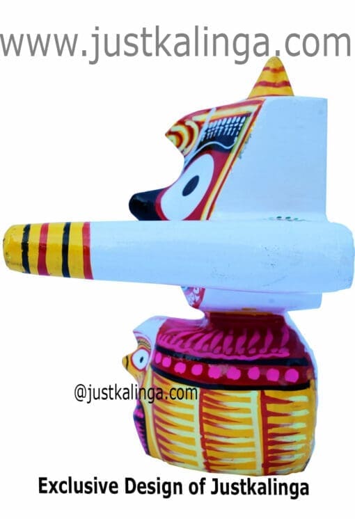 Lord Jagannath Kundalini Instant Spiritual Tool Pure Neem Woden Murti Height 25 CM | Justkalinga.com.