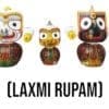 Alt text for the image can be - Hand-carved wooden sculpture of Jagannath Mahaprabhu, a Hindu deity