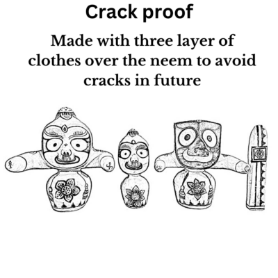 buy shri jagannath murti from justkalinga.com