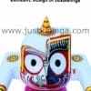 Lord Jagannath Kundalini Instant Spiritual Tool Pure Neem Woden Murti Height 25 CM | Justkalinga.com.