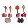 Shri Jagannatha Wooden Hands, Padukas & Weapons, handcrafted in Puri to adorn your deities.