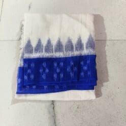 White & navy blue Cloth