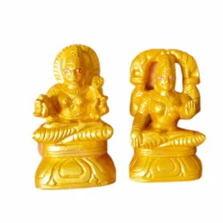 Shri Devi and Bhudevi Stone Murti, handcrafted with intricate details, depicting the consorts of Lord Jagannath.