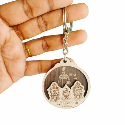 Shri Jagannath Mahaprabhu’s Key Chain, intricately designed with the image of Lord Jagannath.