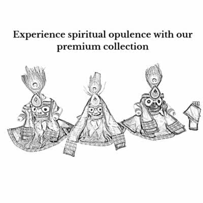 Buy premium dress for mahaprabhu and siblings from justkalinga.com