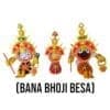 Bana Bhoji Besha for Lord Jagannath murtis, enhancing home altars and expressing devotion. Includes Nirmalya Mahaprasadam and Sanjua.