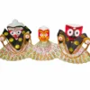 Shri Jagannath Mahaprabhu's Mala & Mali set, handcrafted with intricate detail.