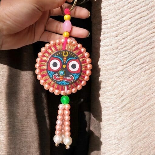 Jagannath Wall Hanging Jhumar (8 inch) - Lord Jagannath