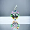 Silver Jagannath locket, a timeless treasure that can be passed down through generations, carrying blessings and love.