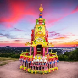 Wooden Ratha For Home