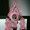 Padma Besha on Jagannath idol, enhancing home puja space.