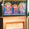 Make a statement with this beautifully crafted Large Jagannath Photo Frame, perfect for enhancing your puja space.