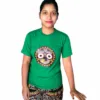 Shri Jagannath Unisex T-Shirt in navy blue. Features an image of Shri Jagannath, perfect for expressing devotion.