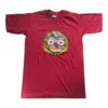 Red Shri Jagannath Unisex T-Shirt with a beautiful image of Lord Jagannath, made from comfortable cotton.