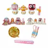 Shri Jagannath Mahaprabhu's Complete Puja Combo, including a murti, dresses, lotus stand, brass puja kit, and mala ornaments.