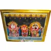 Jagannath Suna Besh Photo Frame, featuring Lord Jagannath adorned in his magnificent gold attire.