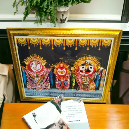 Celebrate Suna Besh with this beautifully crafted Jagannath Photo Frame, perfect for your sacred space.