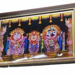 Jagannath with Shree Mandir Photo Frame. Large photo frame featuring Lord Jagannath and his sacred abode, the Shree Mandir in Puri.