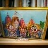 Jagannath with Shree Mandir Photo Frame. Large photo frame featuring Lord Jagannath and his sacred abode, the Shree Mandir in Puri.