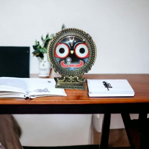 Enhance your puja space and express your devotion with this unique Shri Jagannath Photo Stand.