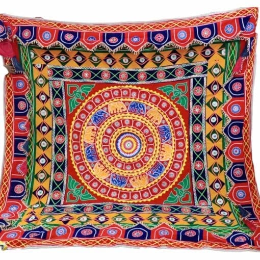 Gruha Sundarjya Chandua displayed as a wall hanging, adding a touch of elegance and cultural richness to a home.