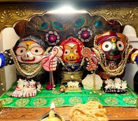 Shri Jagannath hands and legs